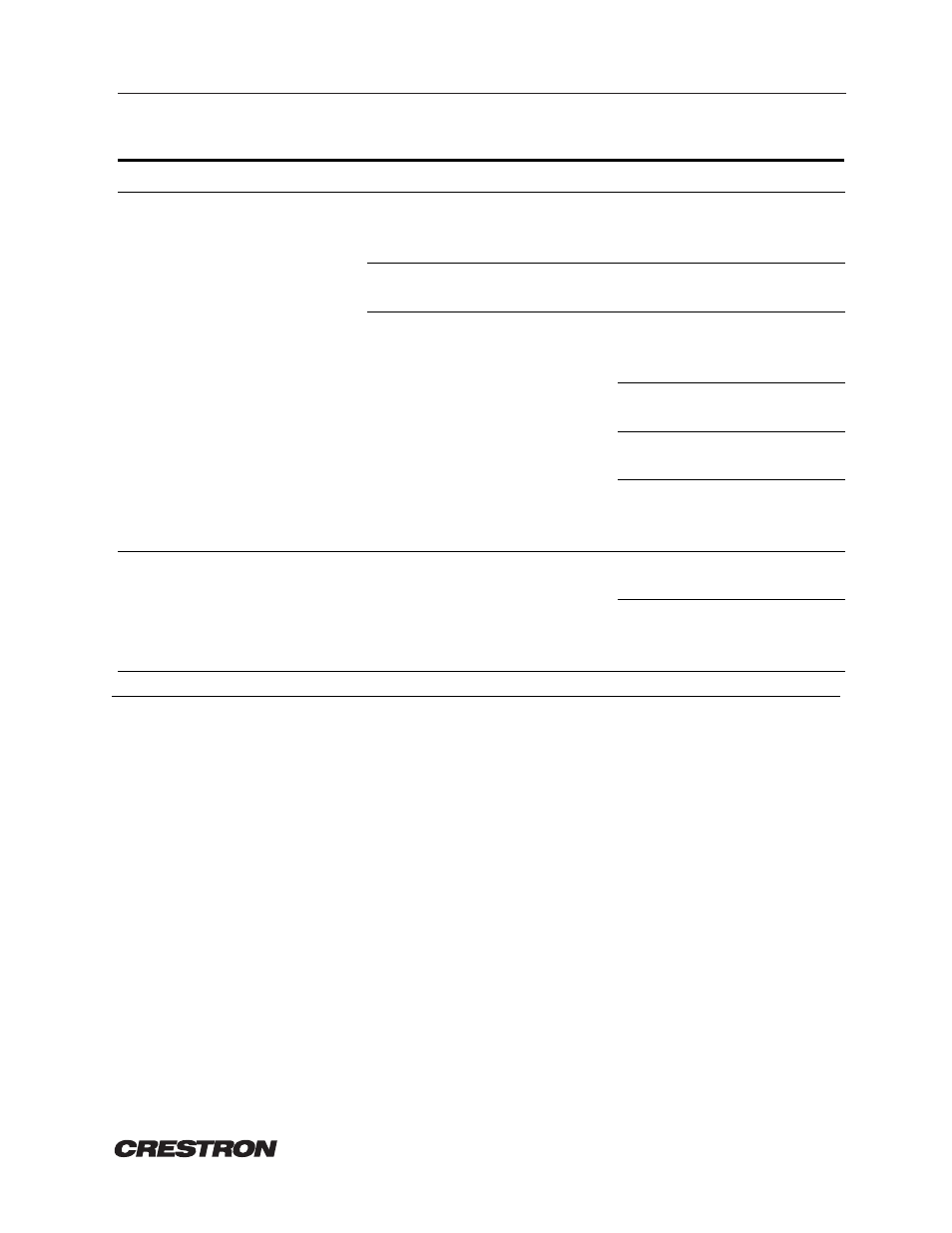 Crestron cntv cresnet television control unit | Crestron electronic CNTV User Manual | Page 14 / 22