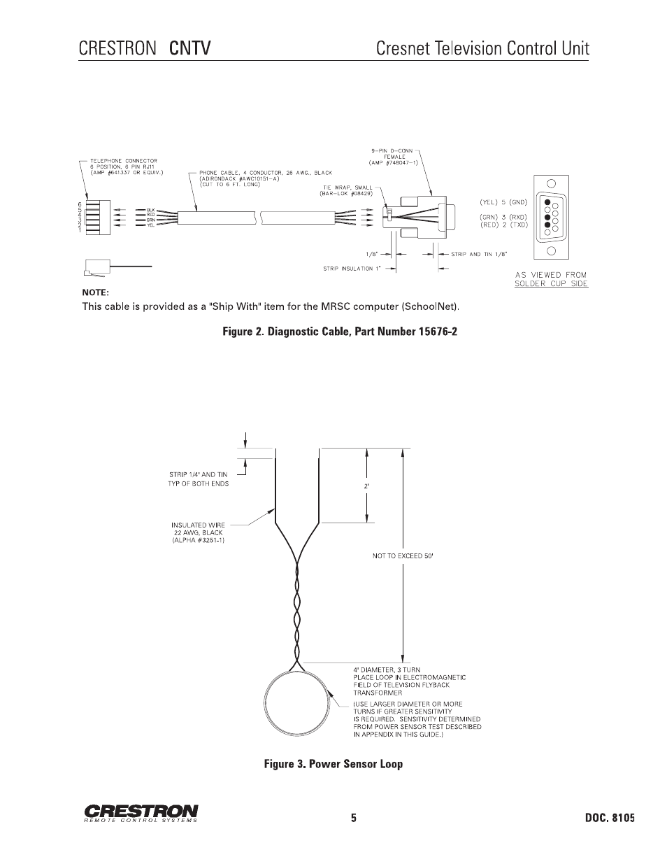 Crestron electronic CNTV User Manual | Page 9 / 22