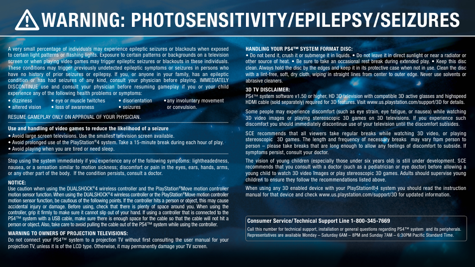 Warning: photosensitivity/epilepsy/seizures | Activision Amazing Spider-Man 2 User Manual | Page 2 / 6