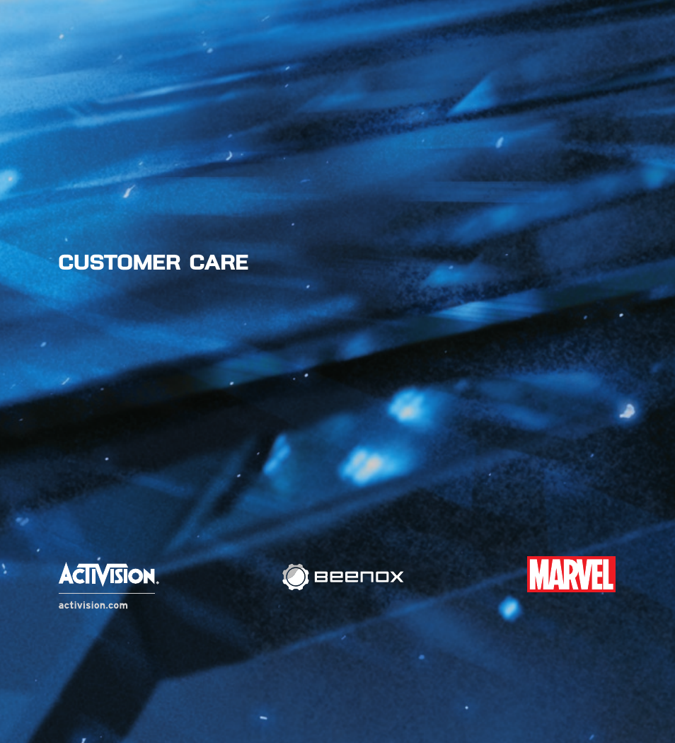 Customer care | Activision Amazing Spider-Man 2 User Manual | Page 6 / 6