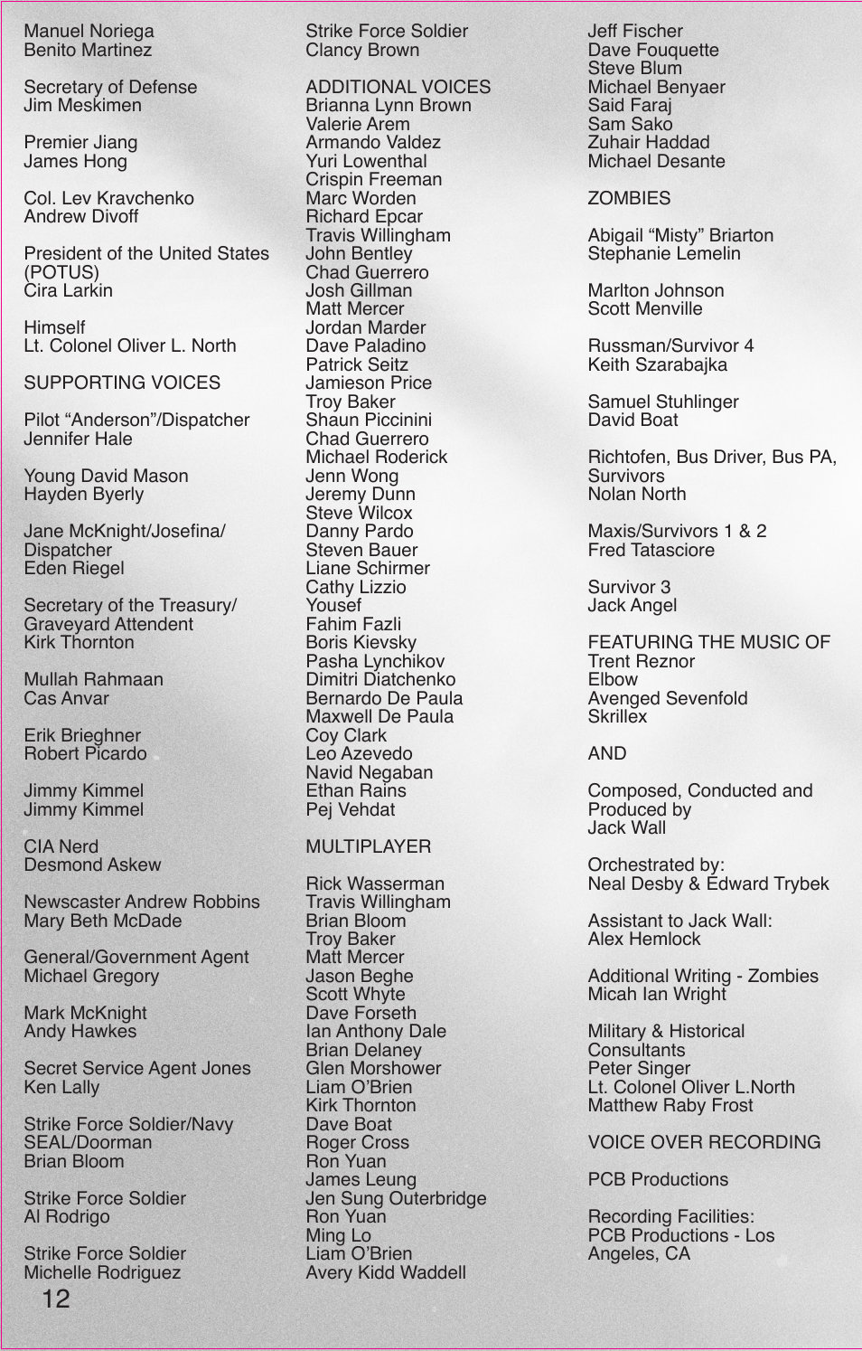 Activision Call of Duty: Black Ops II User Manual | Page 13 / 26