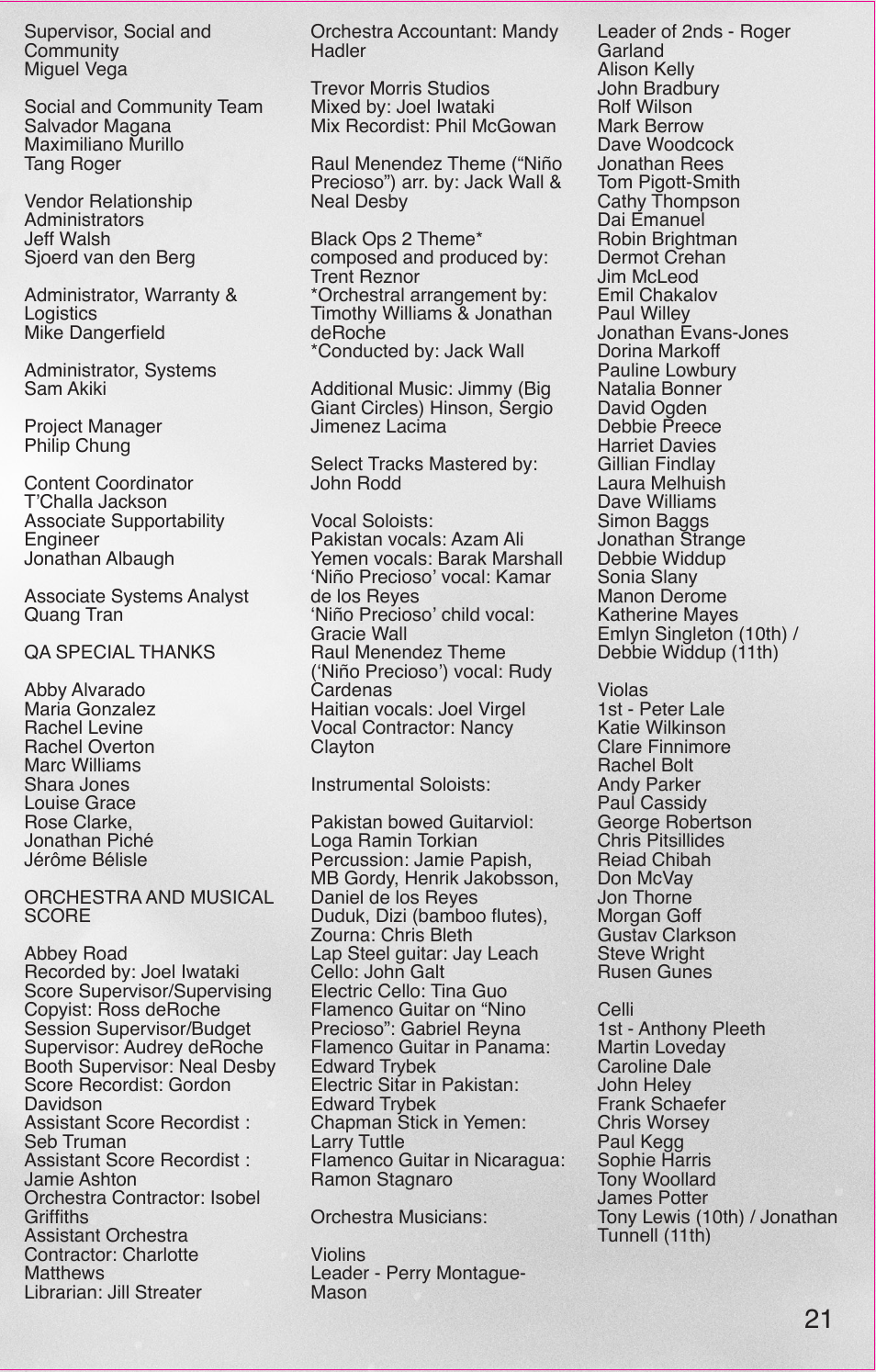 Activision Call of Duty: Black Ops II User Manual | Page 22 / 26