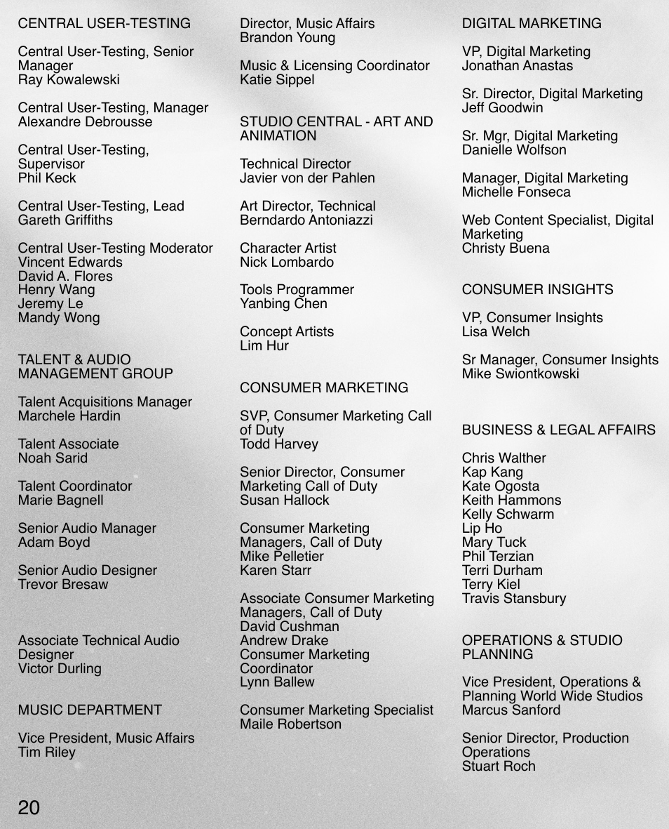 Activision Call of Duty: Black Ops II User Manual | Page 22 / 34