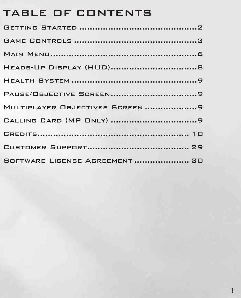 Activision Call of Duty: Black Ops II User Manual | Page 2 / 33