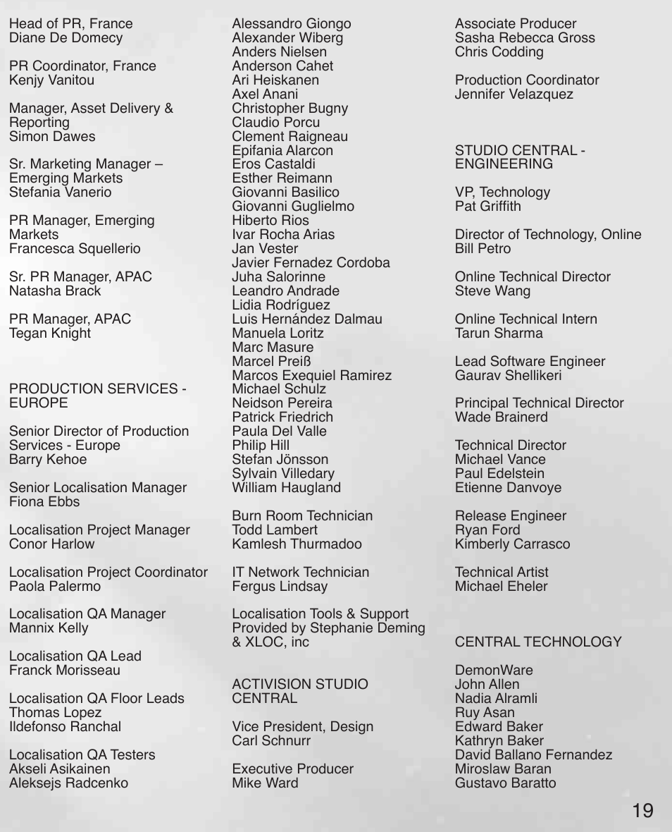Activision Call of Duty: Black Ops II User Manual | Page 20 / 33
