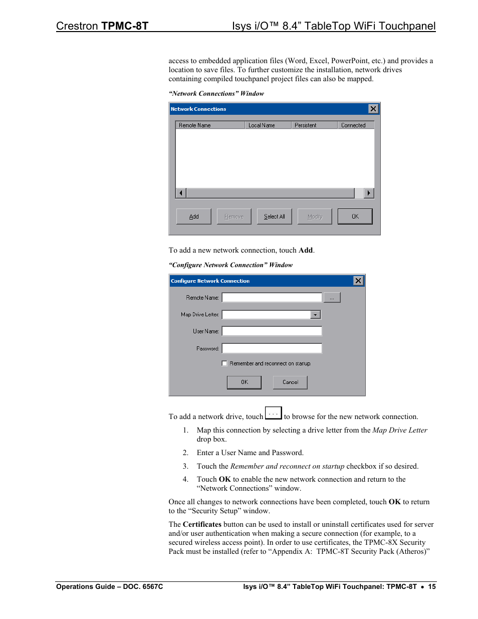 Crestron electronic TPMC-8T User Manual | Page 19 / 82