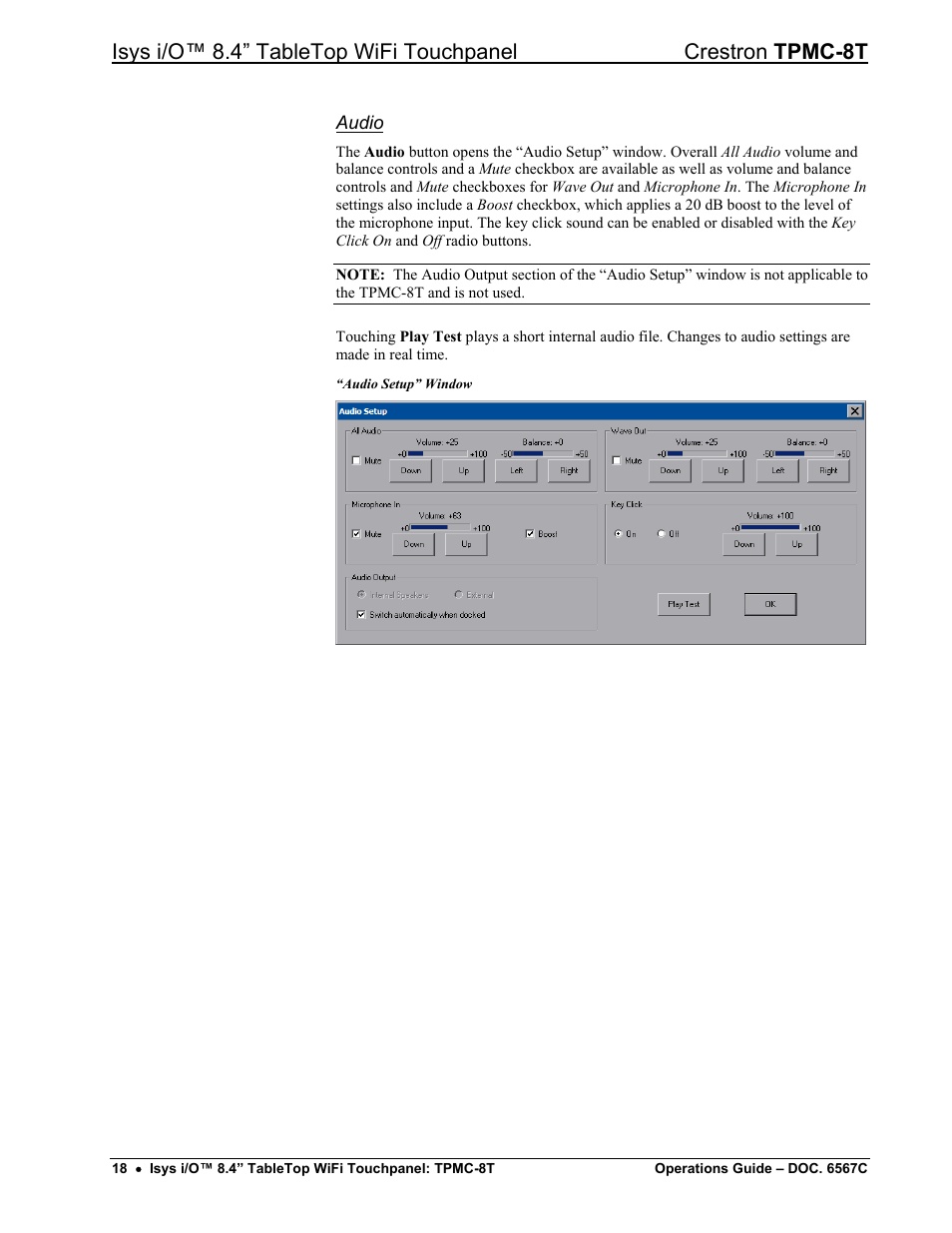 Crestron electronic TPMC-8T User Manual | Page 22 / 82