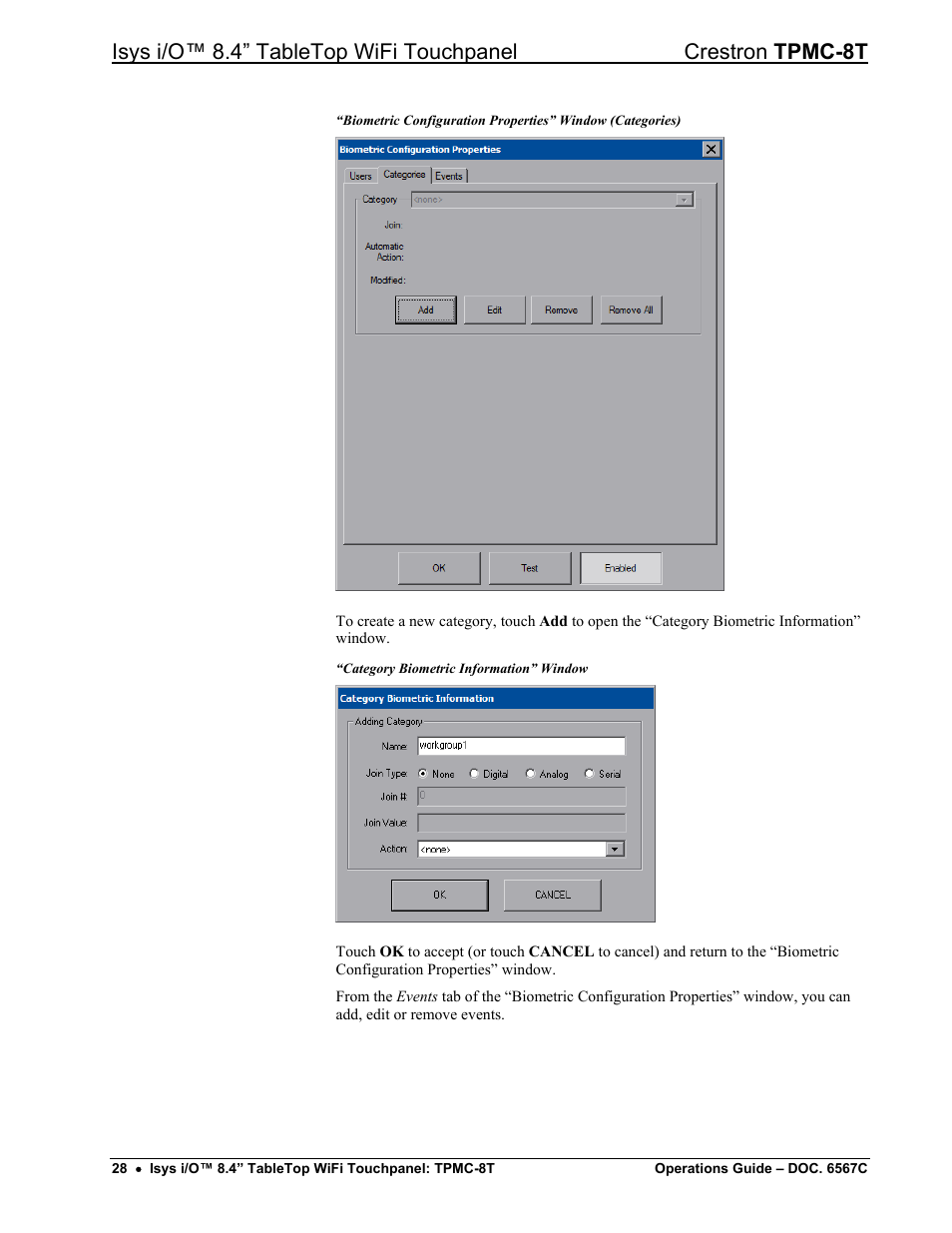 Crestron electronic TPMC-8T User Manual | Page 32 / 82