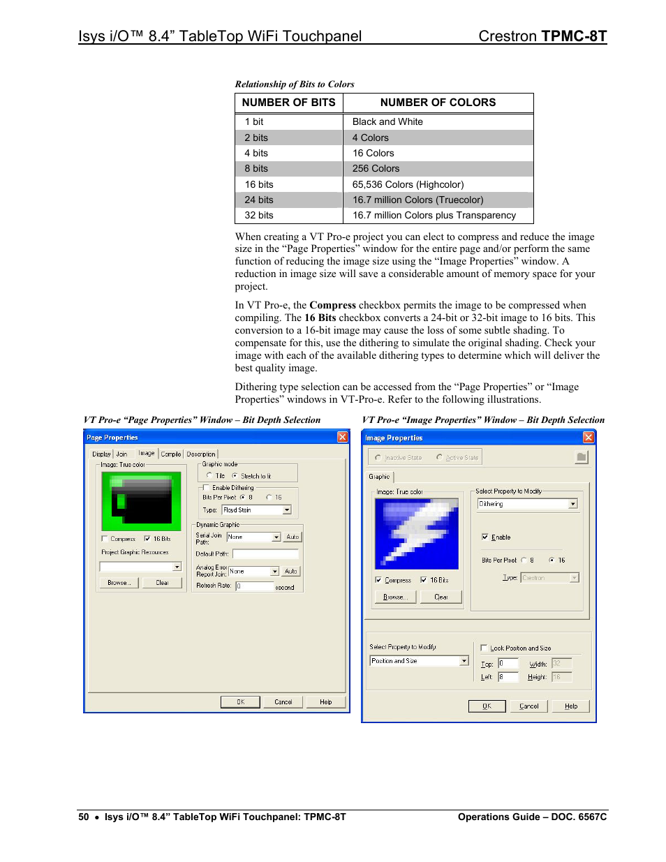 Crestron electronic TPMC-8T User Manual | Page 54 / 82