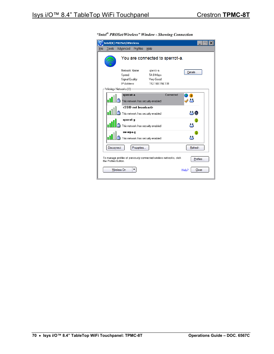 Crestron electronic TPMC-8T User Manual | Page 74 / 82