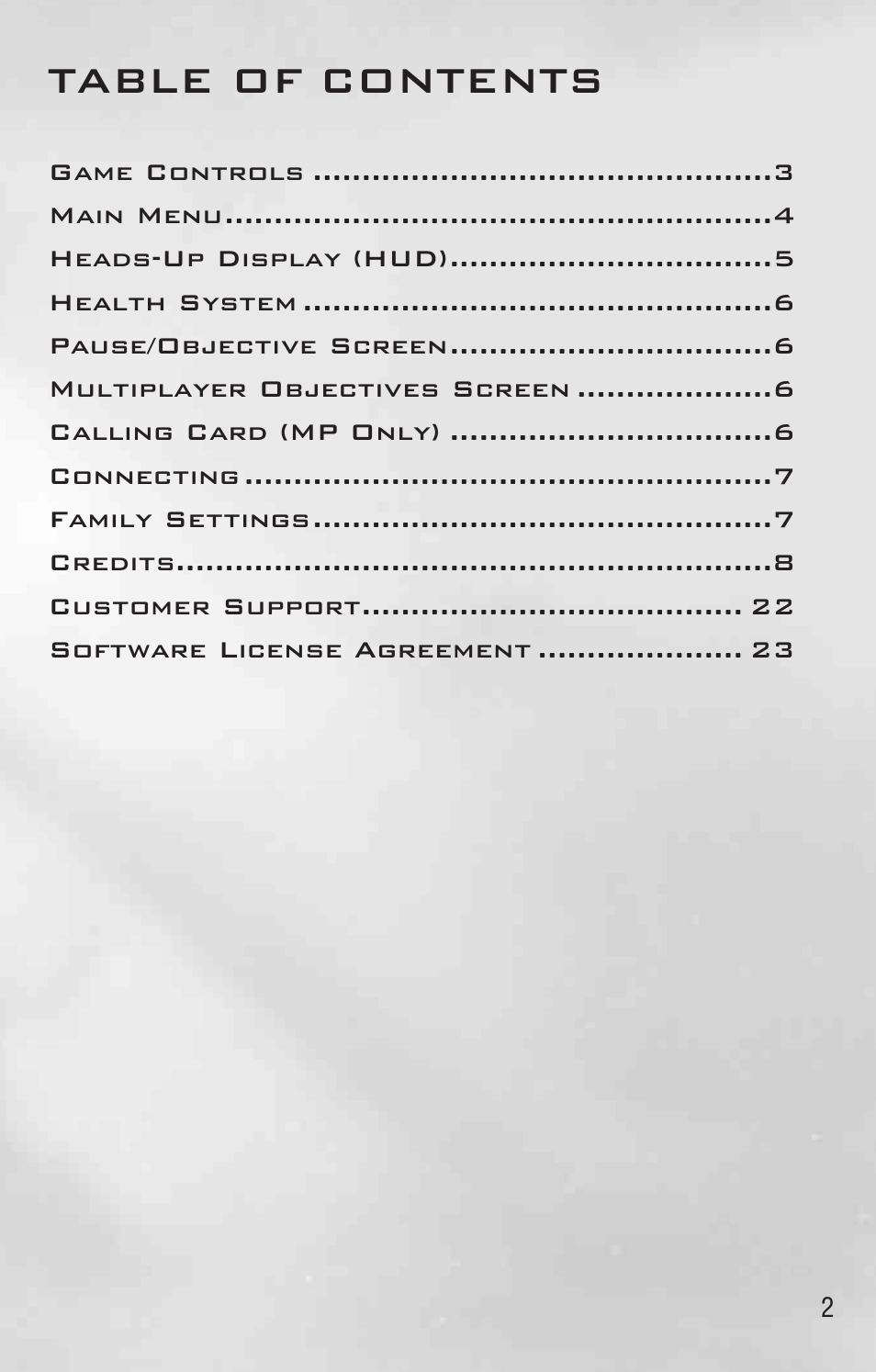 Activision Call of Duty: Black Ops II User Manual | Page 2 / 24