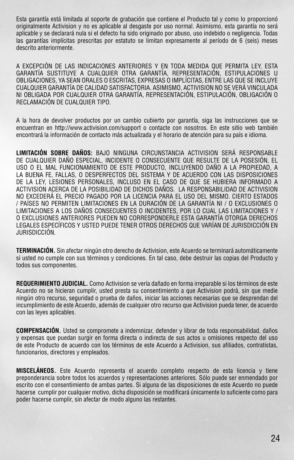 Activision Call of Duty: Black Ops II User Manual | Page 24 / 25