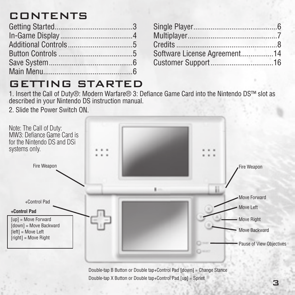 Activision Call of Duty: Modern Warfare 3 User Manual | Page 5 / 18