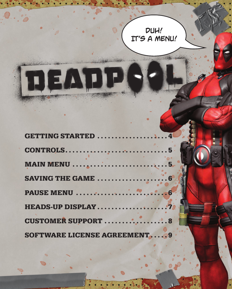 Activision Deadpool User Manual | Page 3 / 10