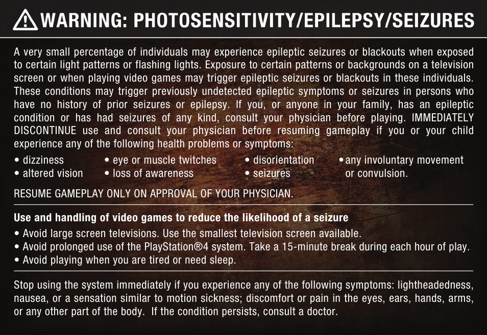 Warning | Activision Duck Dynasty User Manual | Page 2 / 13