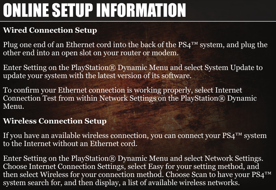 Online setup information | Activision Duck Dynasty User Manual | Page 5 / 13