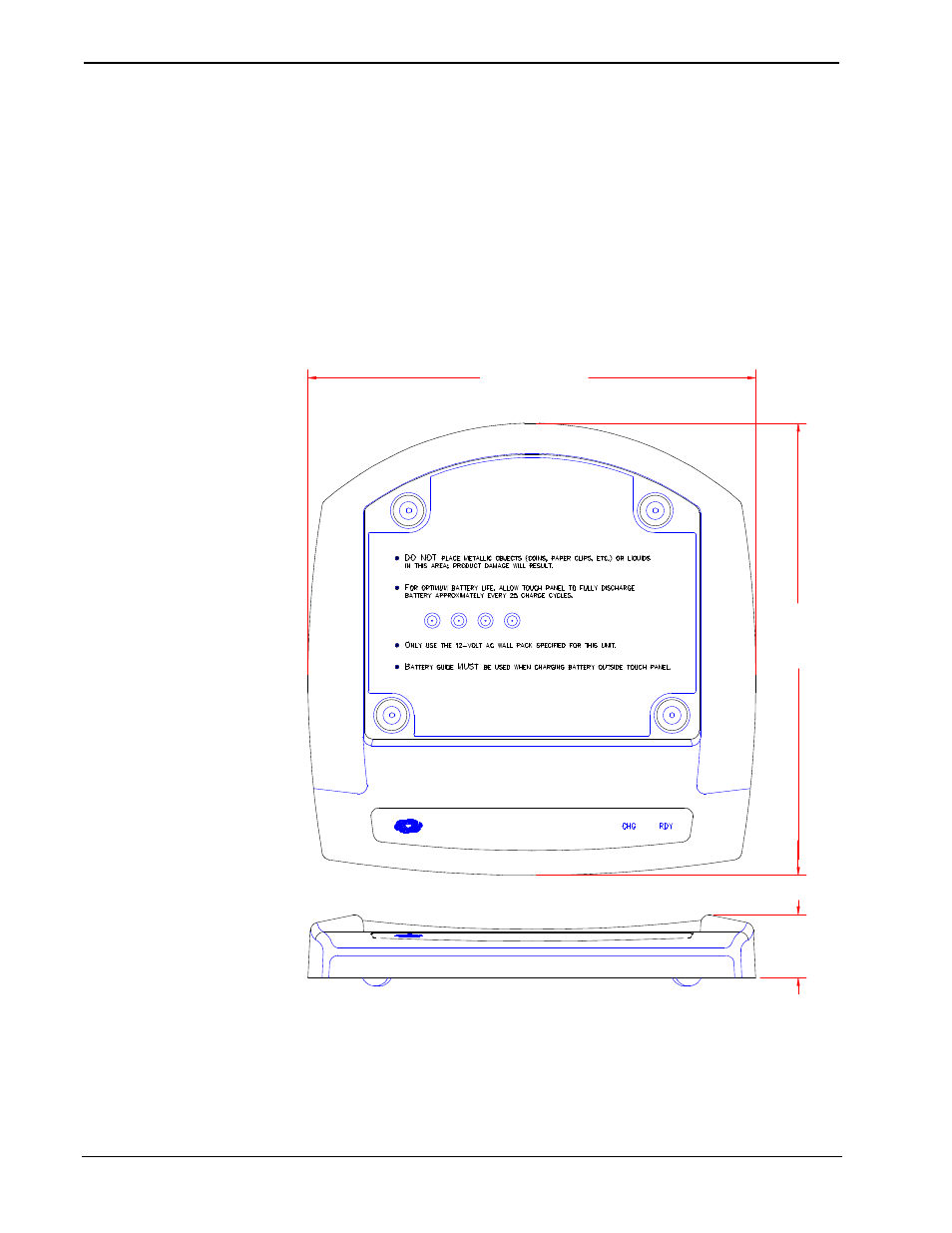 Docking station/charger crestron st-ds, Physical description | Crestron electronic ST-DS User Manual | Page 6 / 17