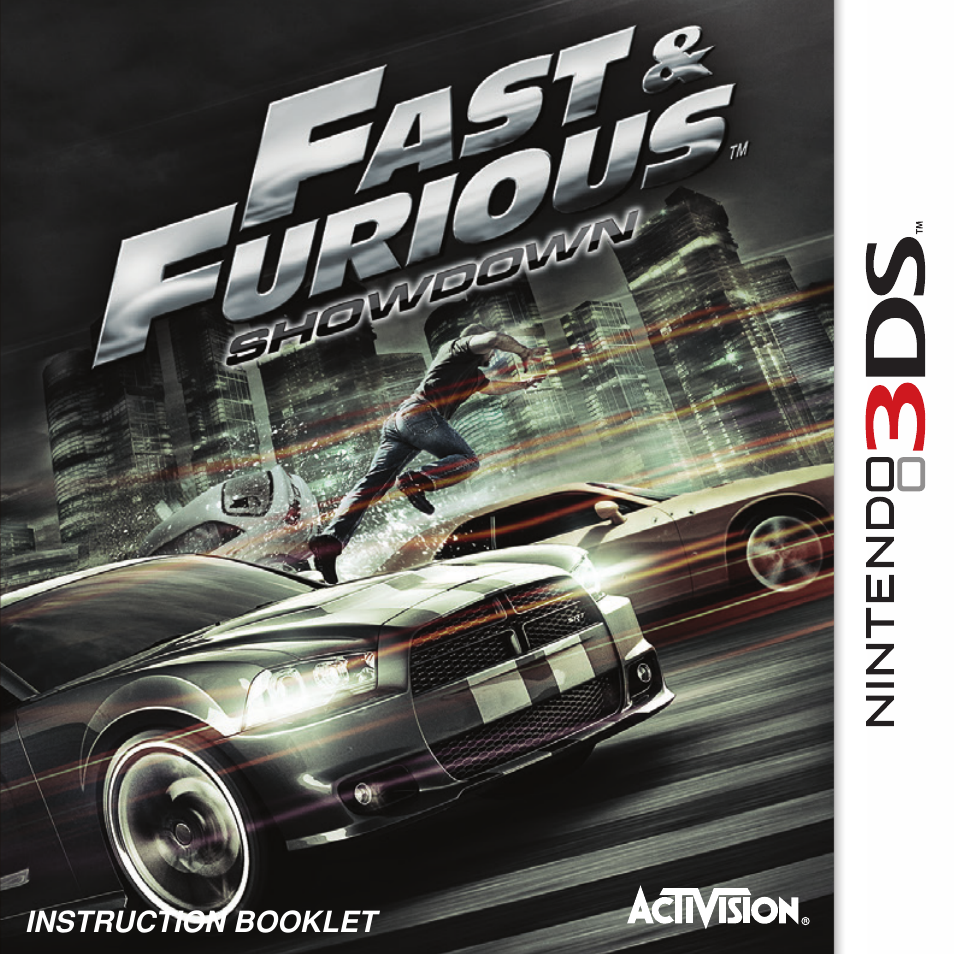 Activision Fast & Furious: Showdown User Manual | 8 pages
