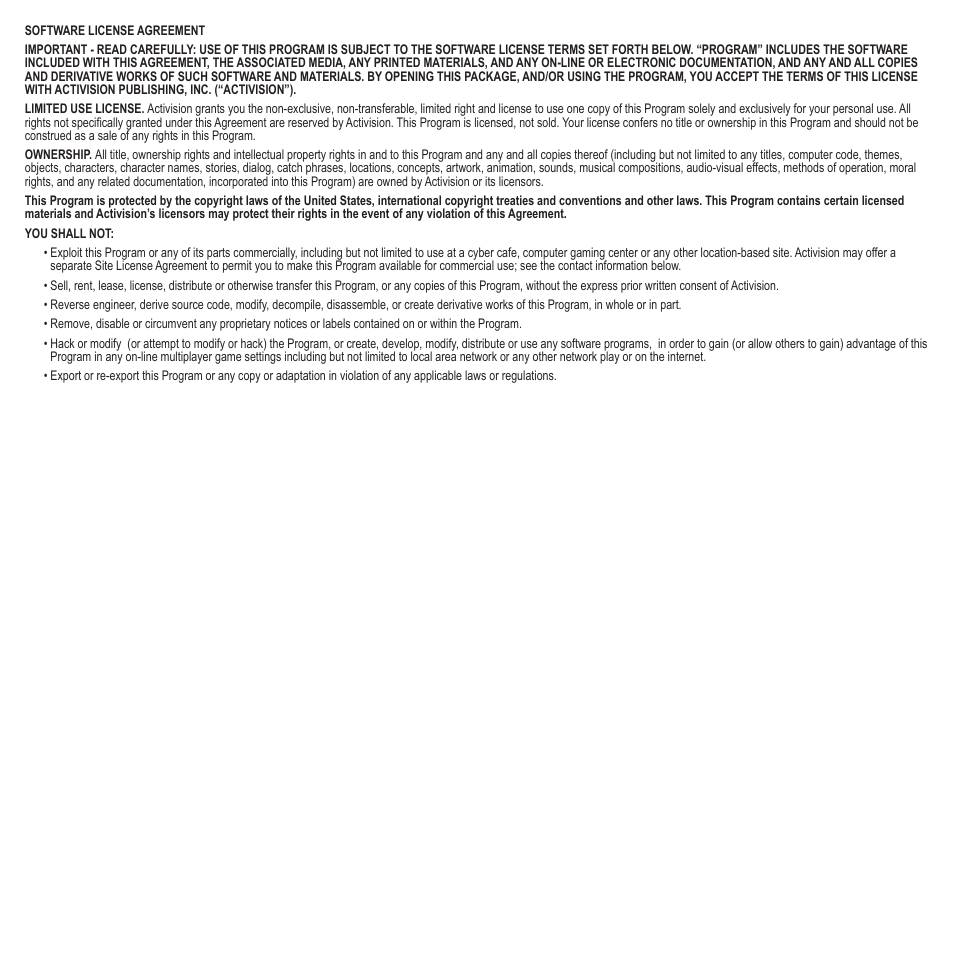 Activision Fast & Furious: Showdown User Manual | Page 7 / 8