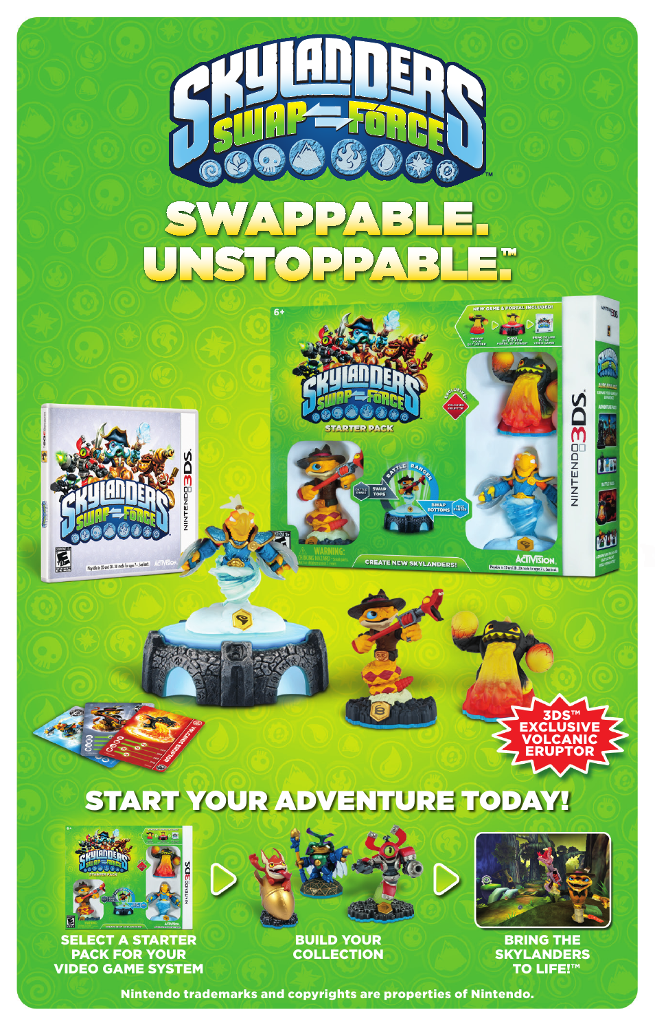 Start your adventure today | Activision Skylanders SWAP Force User Manual | Page 13 / 13