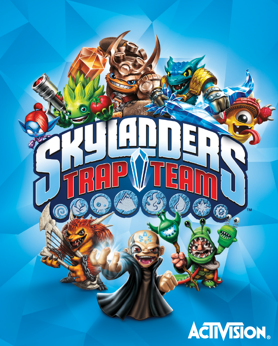 Activision Skylanders Trap Team User Manual | 12 pages