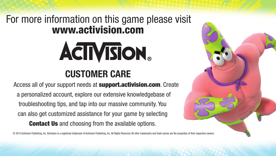 Activision SpongeBob HeroPants User Manual | Page 8 / 12