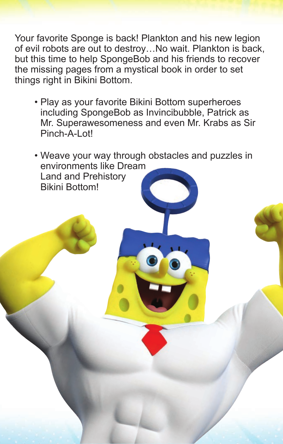Activision SpongeBob HeroPants User Manual | Page 3 / 6