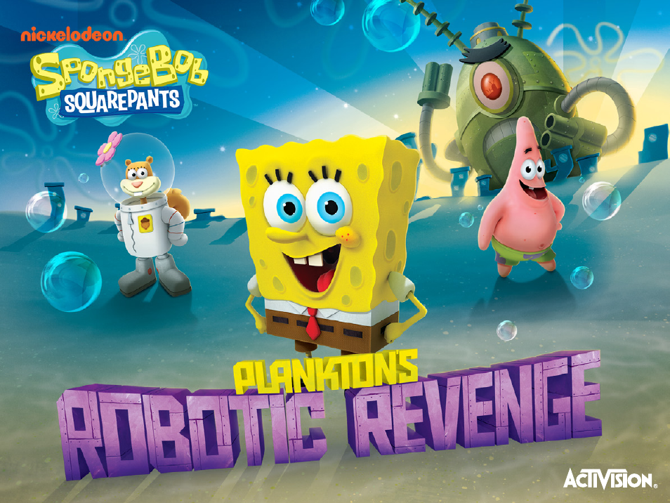 Activision SpongeBob SquarePants: Plankton's Robotic Revenge User Manual | 13 pages