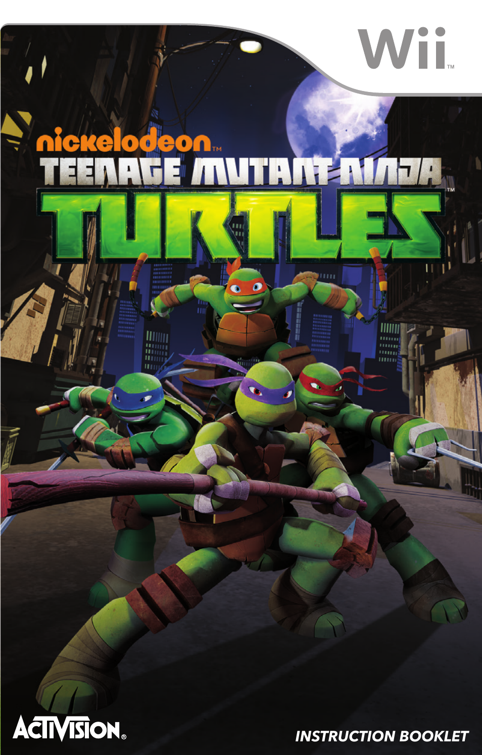 Activision Teenage Mutant Ninja Turtles User Manual | 6 pages