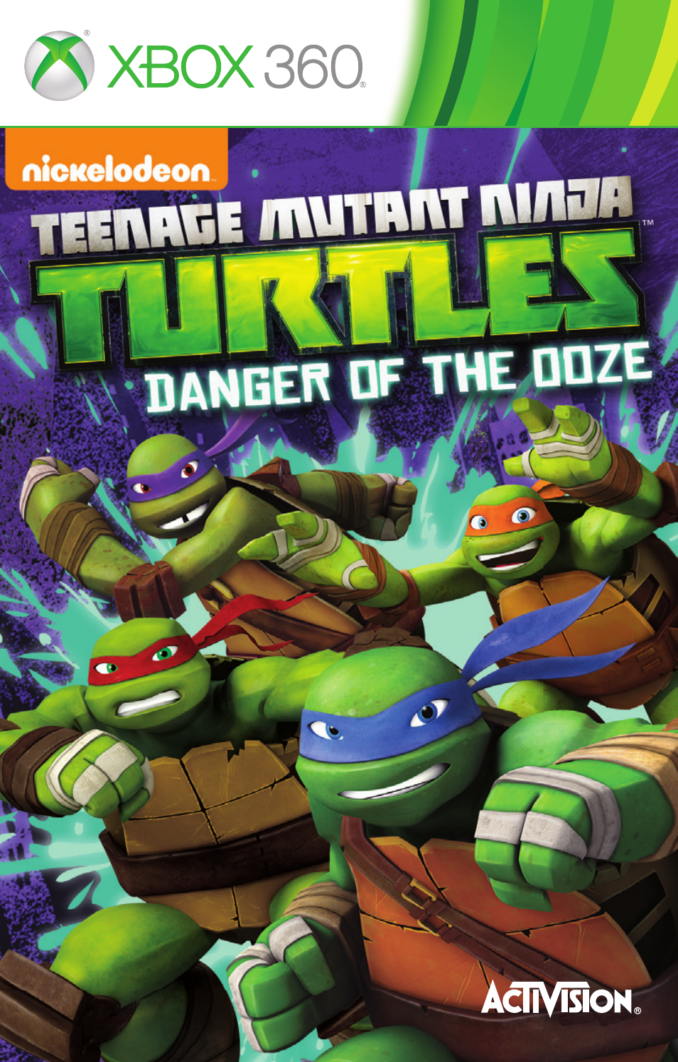 Activision Teenage Mutant Ninja Turtles - Danger of the Ooze User Manual | 7 pages