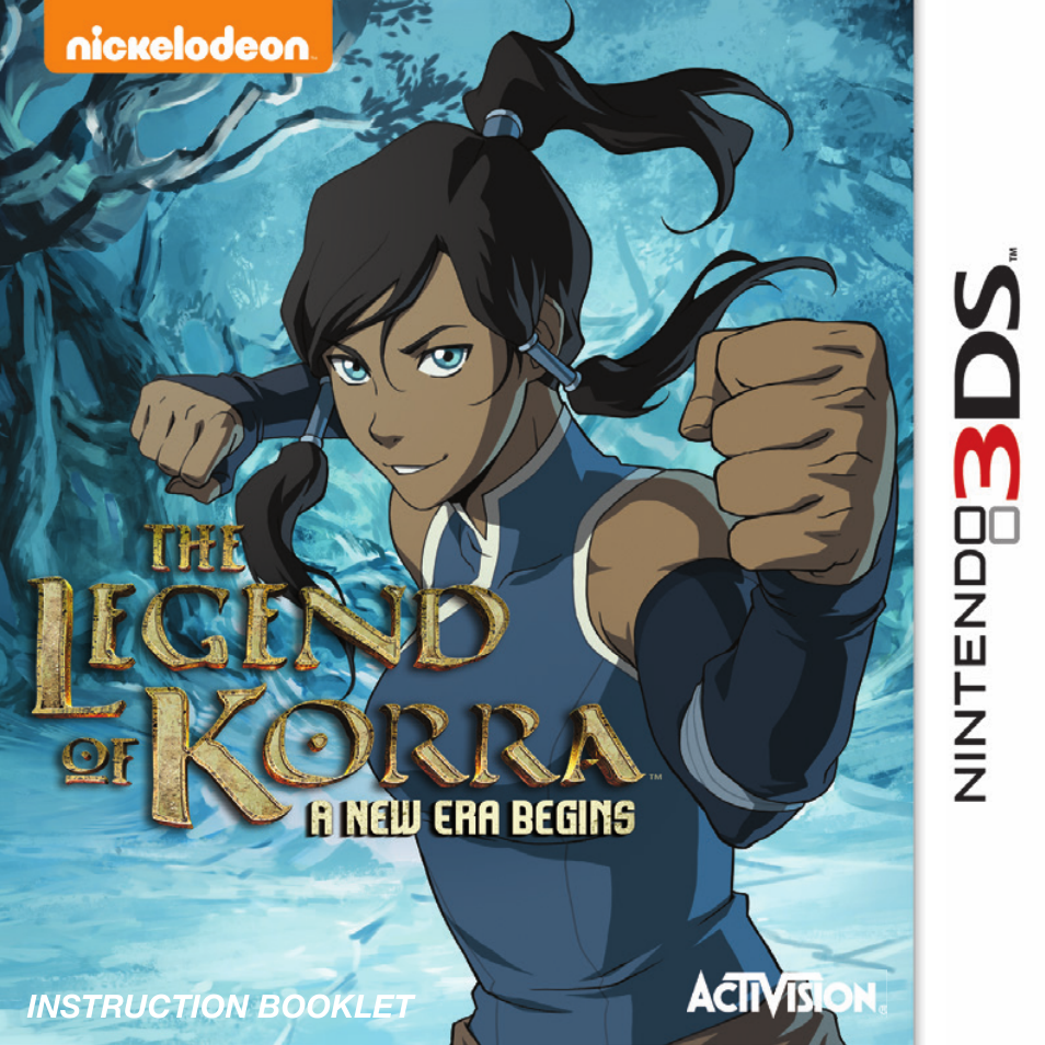 Activision The Legend of Korra: A New Era Begins User Manual | 8 pages