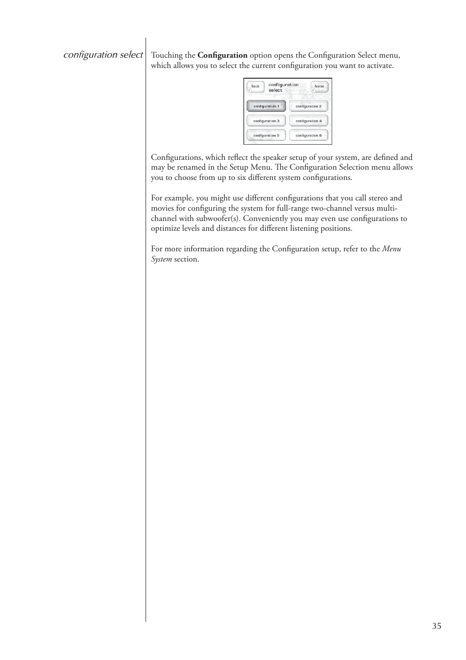 Classe Audio Surround Sound Processor SSP-800 User Manual | Page 35 / 68