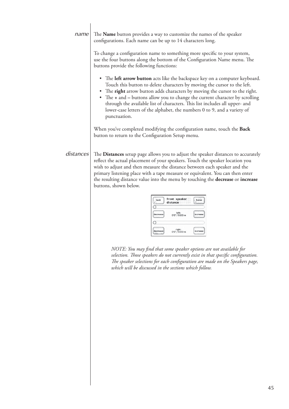 Classe Audio Surround Sound Processor SSP-800 User Manual | Page 45 / 68