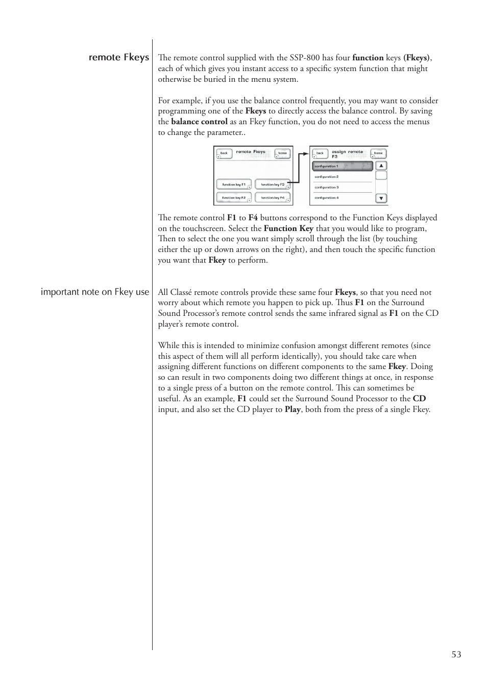 Classe Audio Surround Sound Processor SSP-800 User Manual | Page 53 / 68