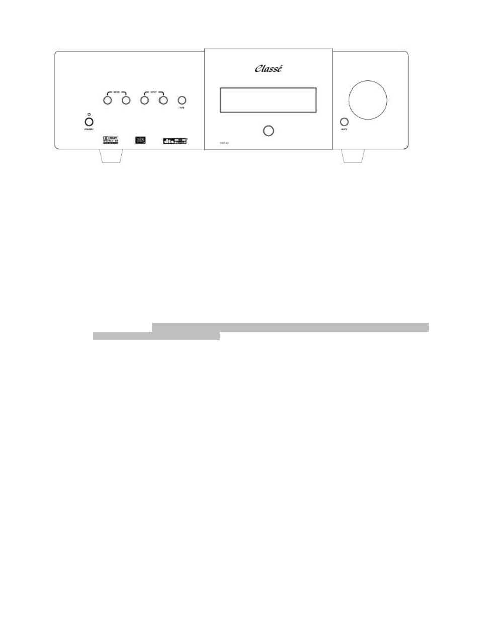 Classe Audio SSP-60 User Manual | Page 11 / 36