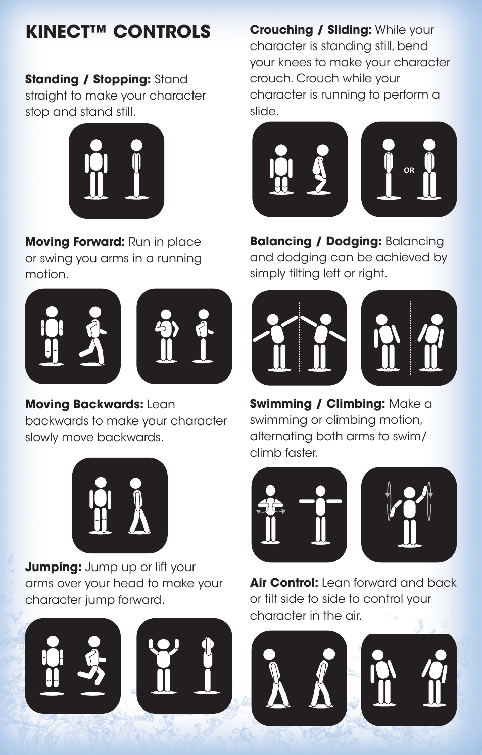 Kinect™ controls | Activision Wipeout Create & Crash User Manual | Page 4 / 6