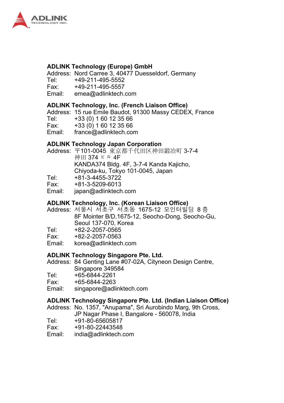 ADLINK USB-1903 User Manual | Page 84 / 84