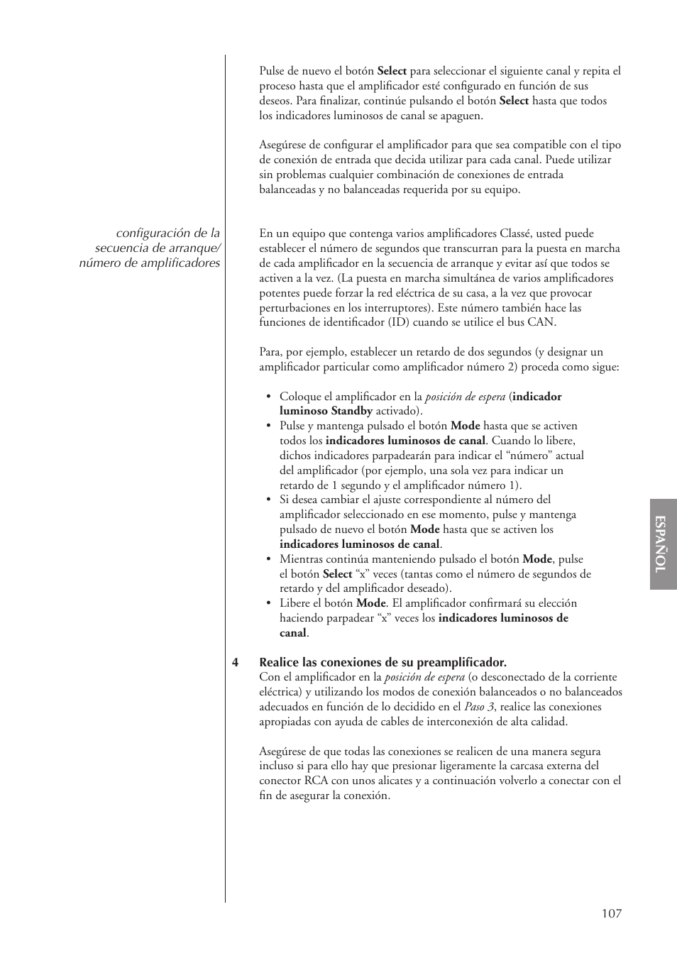 Classe Audio CA-5100 User Manual | Page 107 / 180