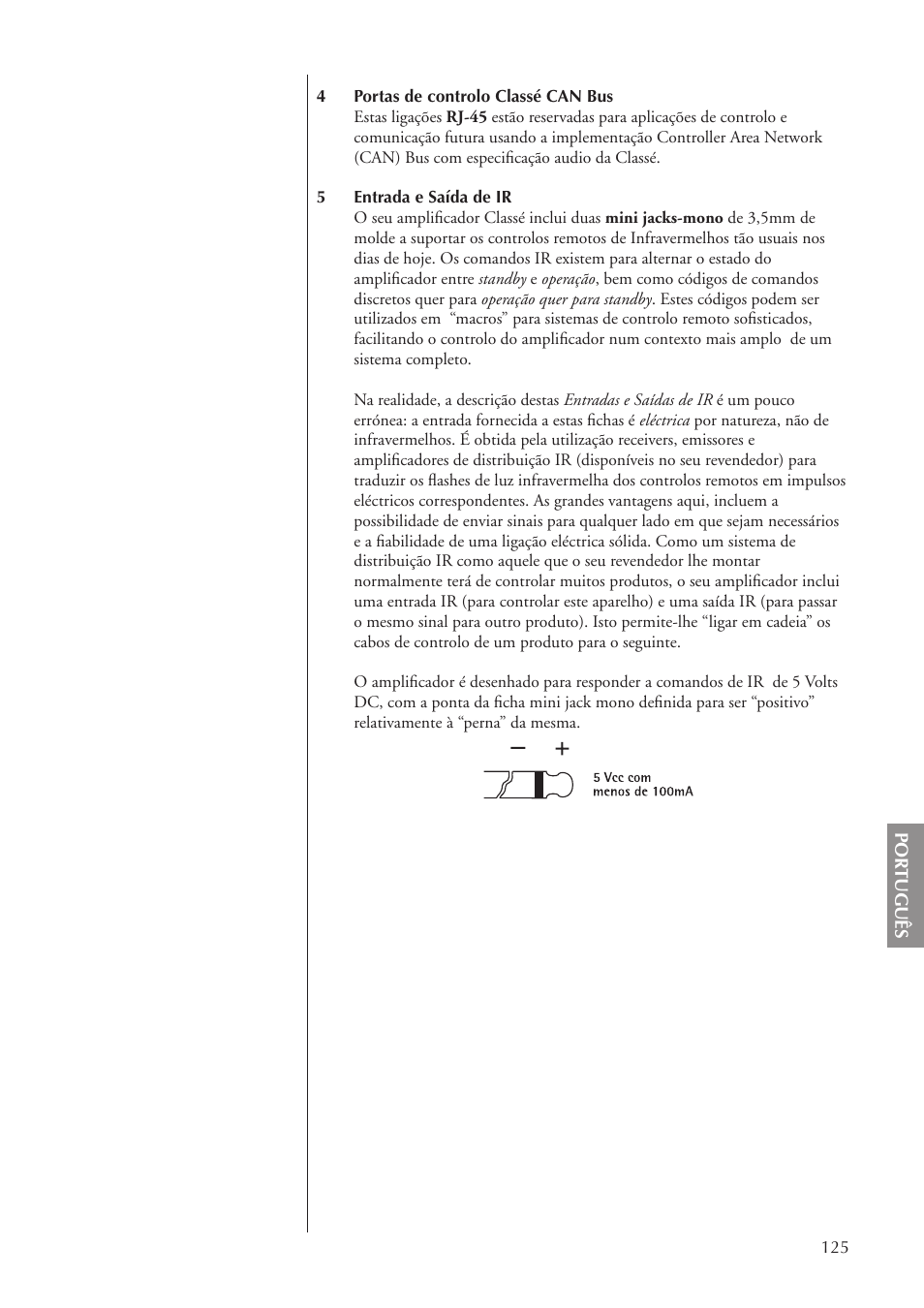 Classe Audio CA-5100 User Manual | Page 125 / 180