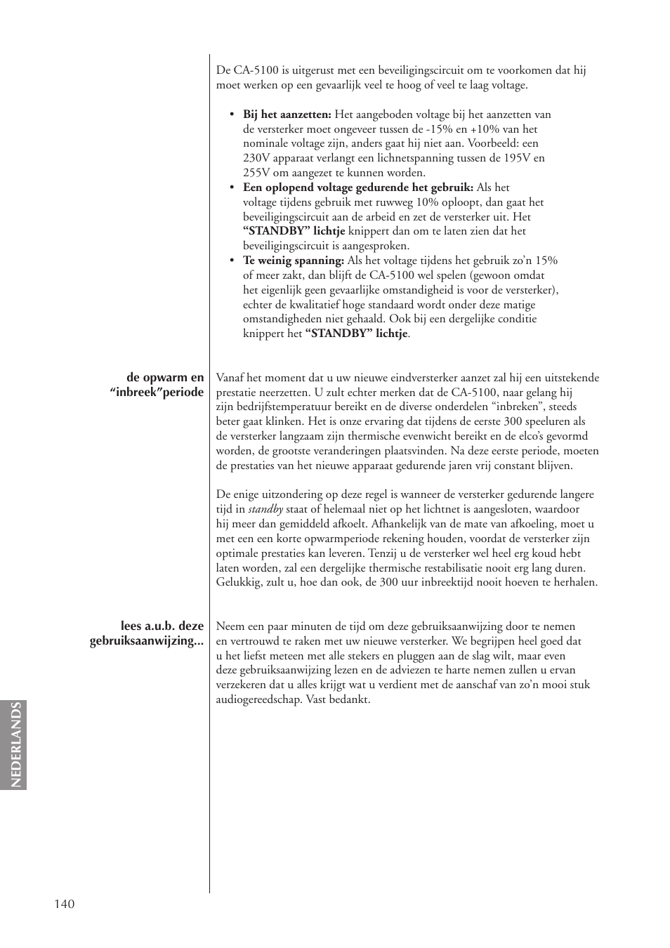 Classe Audio CA-5100 User Manual | Page 140 / 180