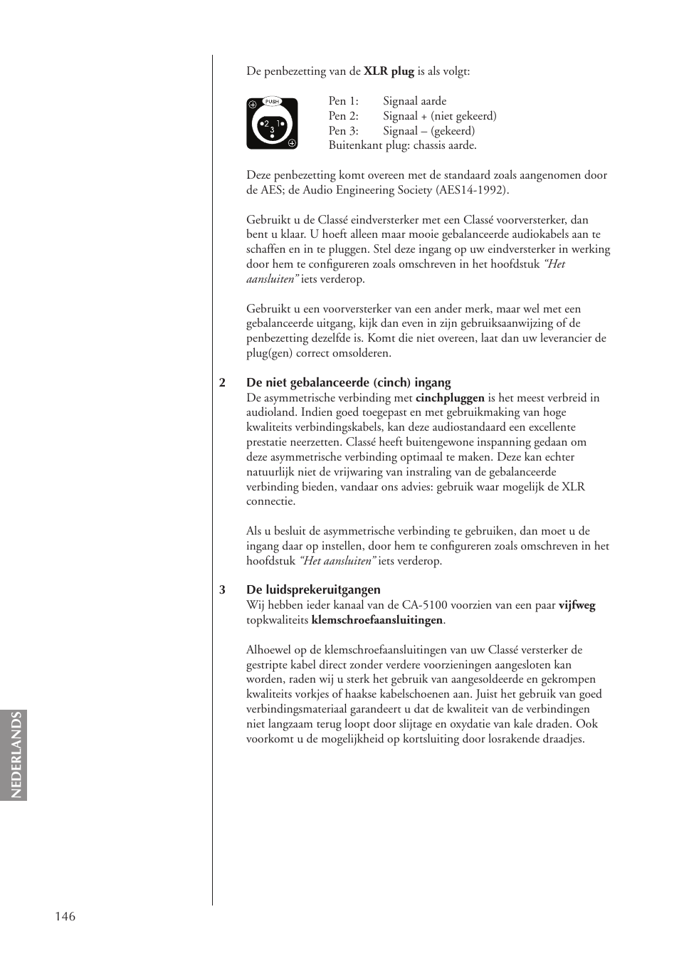 Classe Audio CA-5100 User Manual | Page 146 / 180