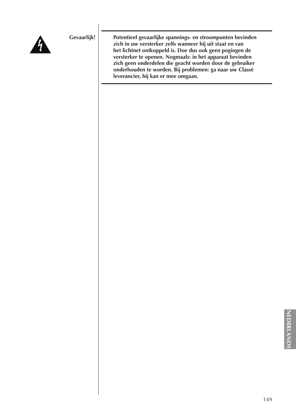 Classe Audio CA-5100 User Manual | Page 149 / 180