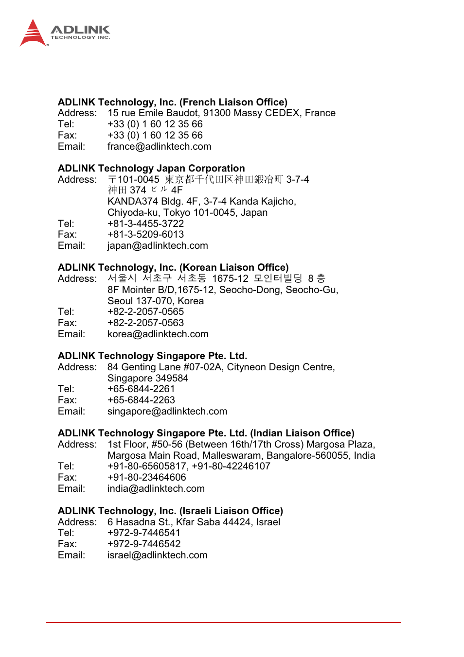 ADLINK USB-2401 User Manual | Page 60 / 60