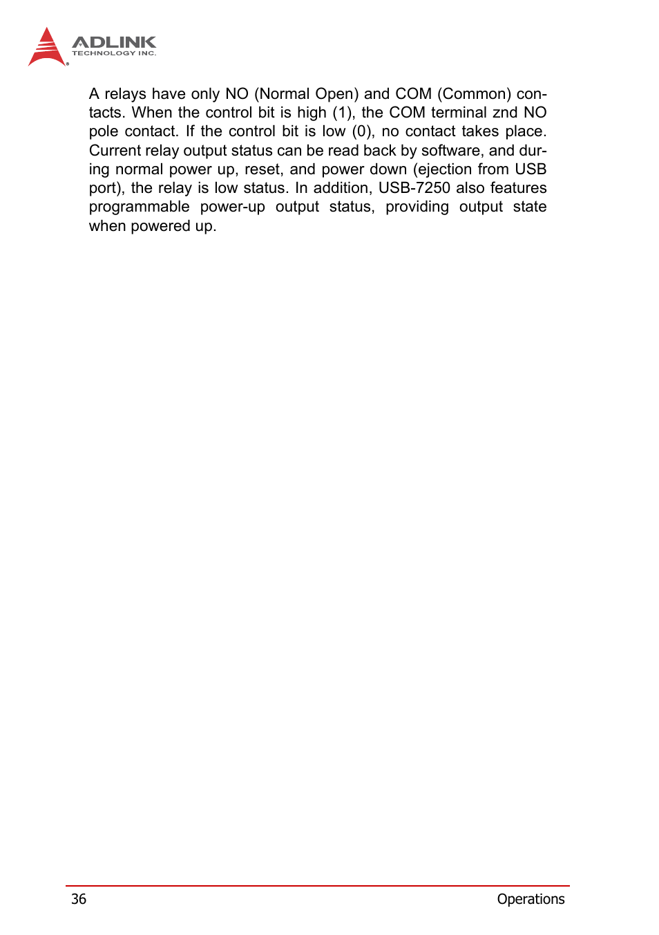 ADLINK USB-7250 User Manual | Page 46 / 50
