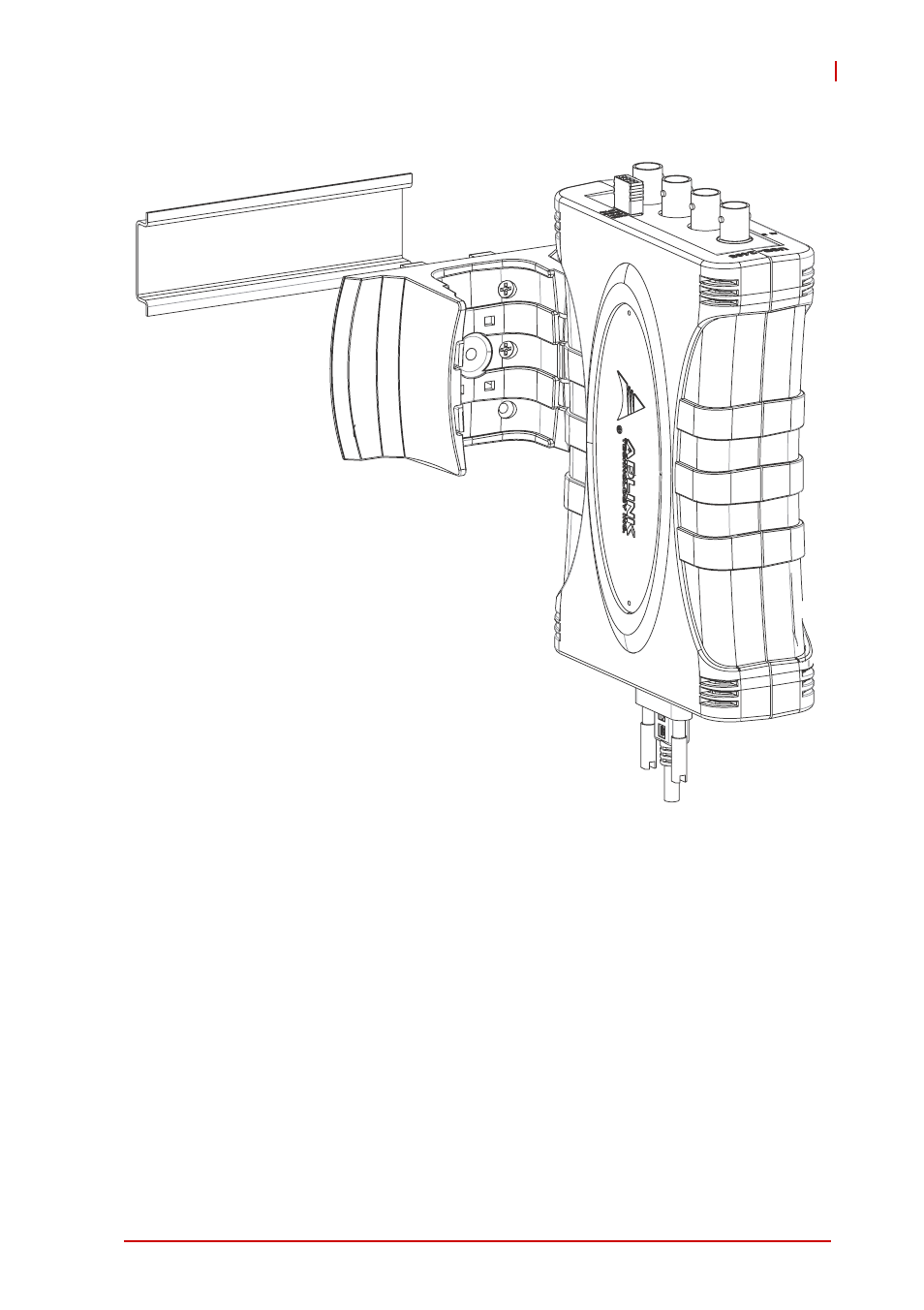 Figure 2-4, Module pre-rail mounting | ADLINK USB-2405 User Manual | Page 31 / 56