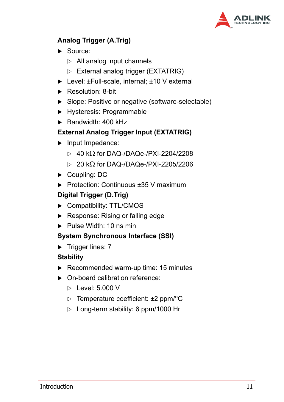 ADLINK PXI-2208 User Manual | Page 23 / 100