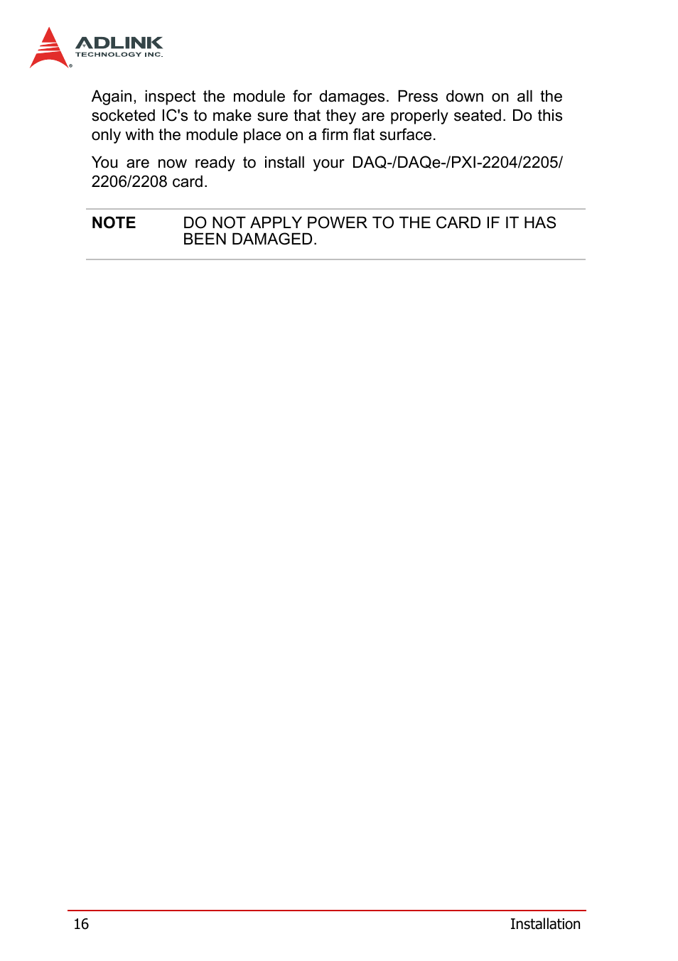 ADLINK PXI-2208 User Manual | Page 28 / 100