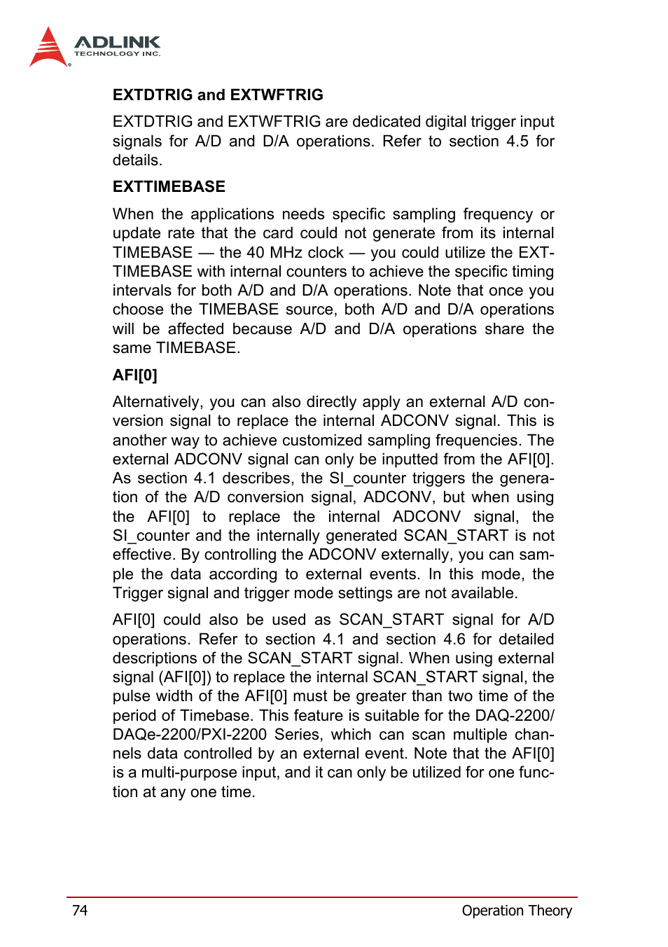 ADLINK DAQe-2214 User Manual | Page 86 / 94