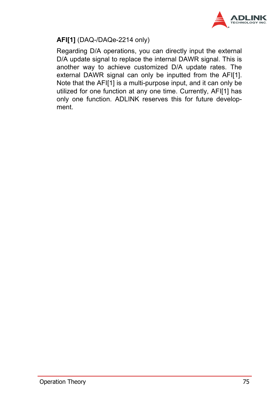 ADLINK DAQe-2214 User Manual | Page 87 / 94