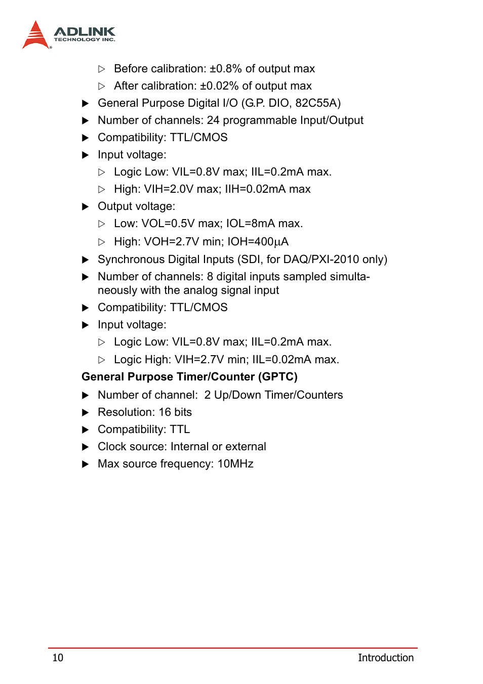 ADLINK PXI-2006 User Manual | Page 20 / 84